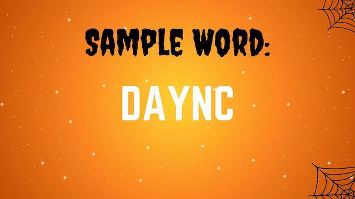 Word Scramble Halloween Edition image number 2